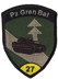 Bild von Badge Panzer Grenadier Bat 27 gelb mit Klett